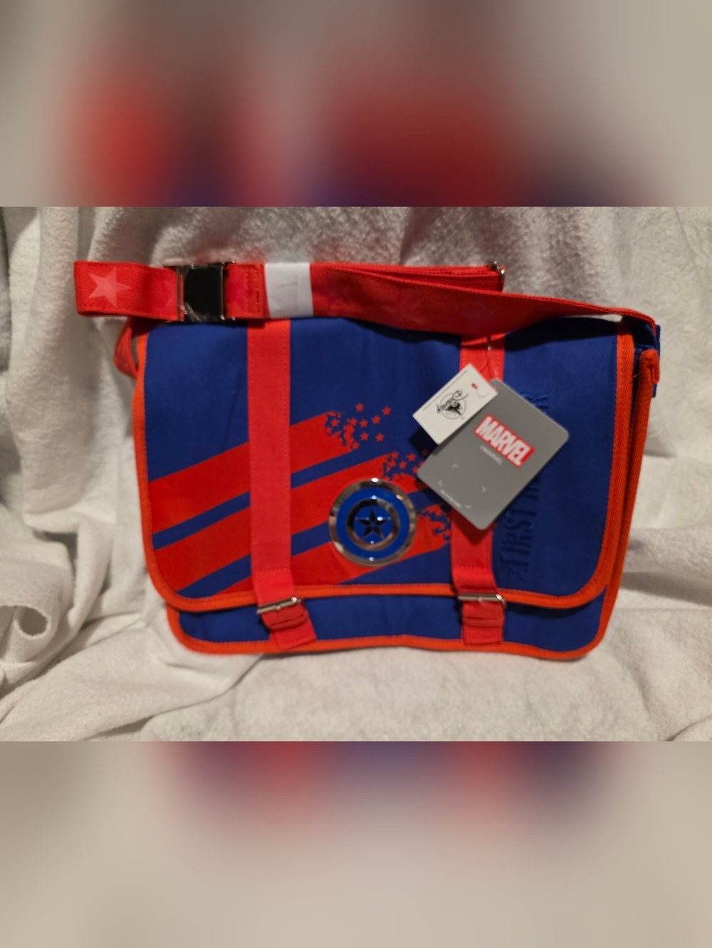 Disney Parks Marvel Captain America Laptop Bag
